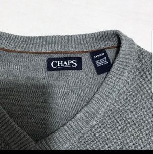 Gray Chaps men luxury sweater size 3xb